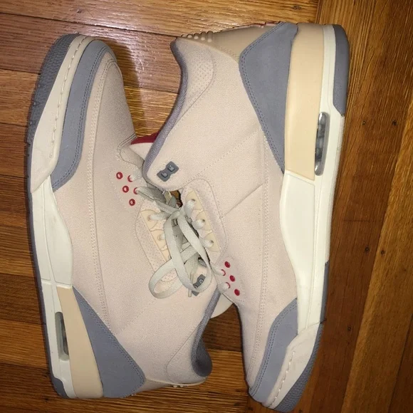 Air Jordan 3 Retro Muslin Mens Size 15 - Picture 4 of 9